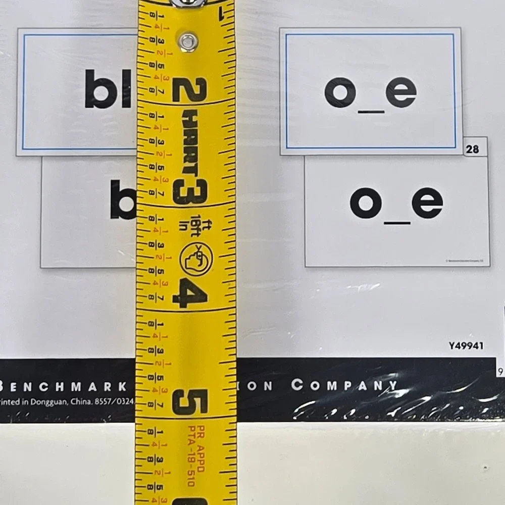 Benchmark Education Phonics Cards Level 3 ISBN 9781667700434 Y49941 New Sealed